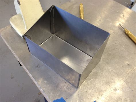 how to build a box out of sheet metal|sheet metal box design.